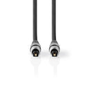 Nedis CAGC25000AT15 Optische Audiokabel Toslink Male - Toslink Male 1,50 M Antraciet