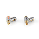 Nedis CAGC26990ME Banana Connector Male - Female Metal Silver