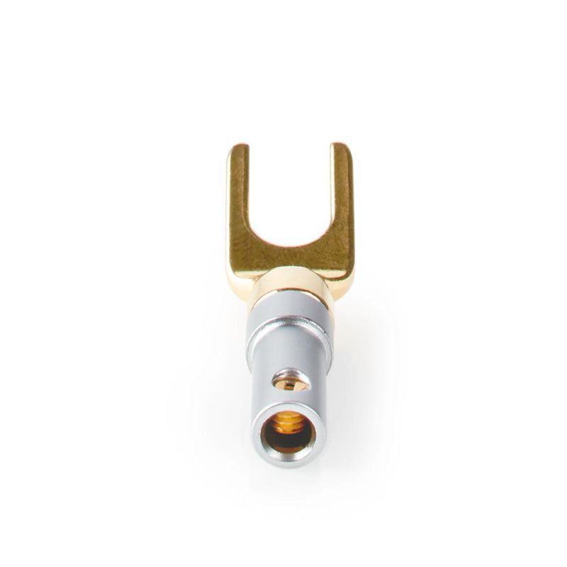 Nedis CAGC28900ME Connector Spade Male Metal Silver