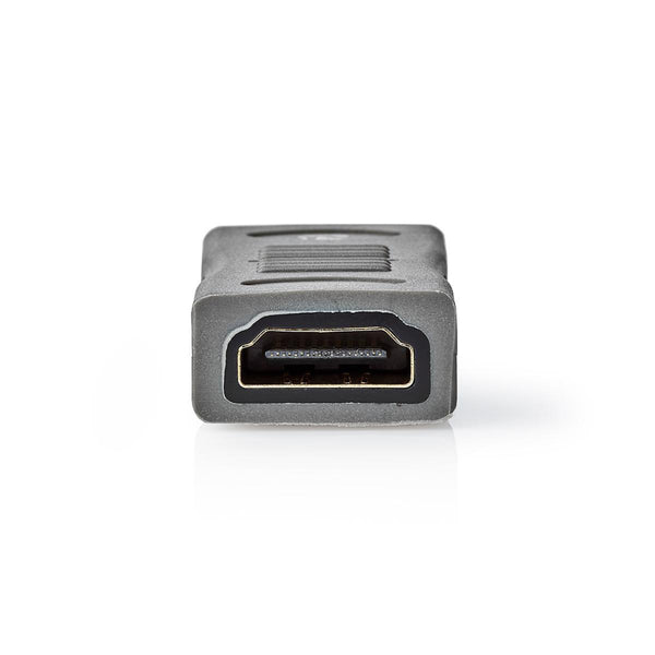 Nedis CVGC34900ME High Speed Hdmi&trade; Met Ethernet-adapter Hdmi&trade; Female - Male Metaal Zwar