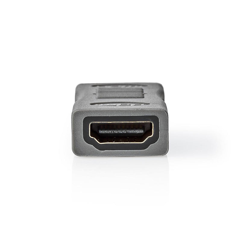 Nedis CVGC34900ME High Speed Hdmi&trade; Met Ethernet-adapter Hdmi&trade; Female - Male Metaal Zwar