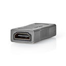 Nedis CVGC34900ME High Speed Hdmi&trade; Met Ethernet-adapter Hdmi&trade; Female - Male Metaal Zwar