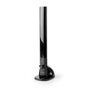 Nedis ANIR1503BK Hdtv-antenne Voor Binnen 0 - 15 Km Versterking 28 Db Fm / Vhf / Uhf Zwart