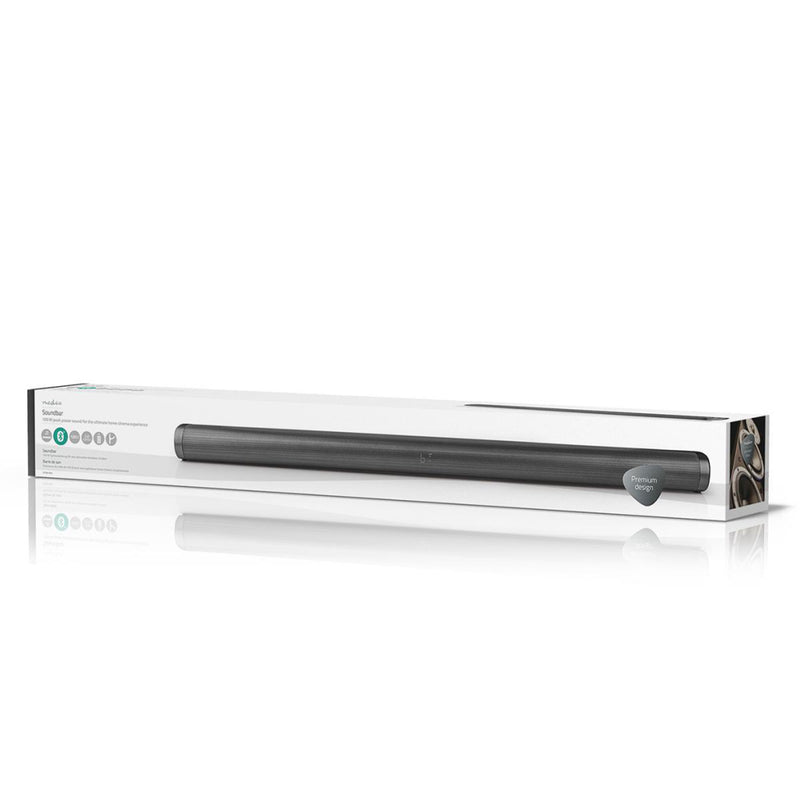 Nedis SPSB410BK Soundbar 120 W 2.0 Bluetooth® Afstandsbediening Muurbeugel