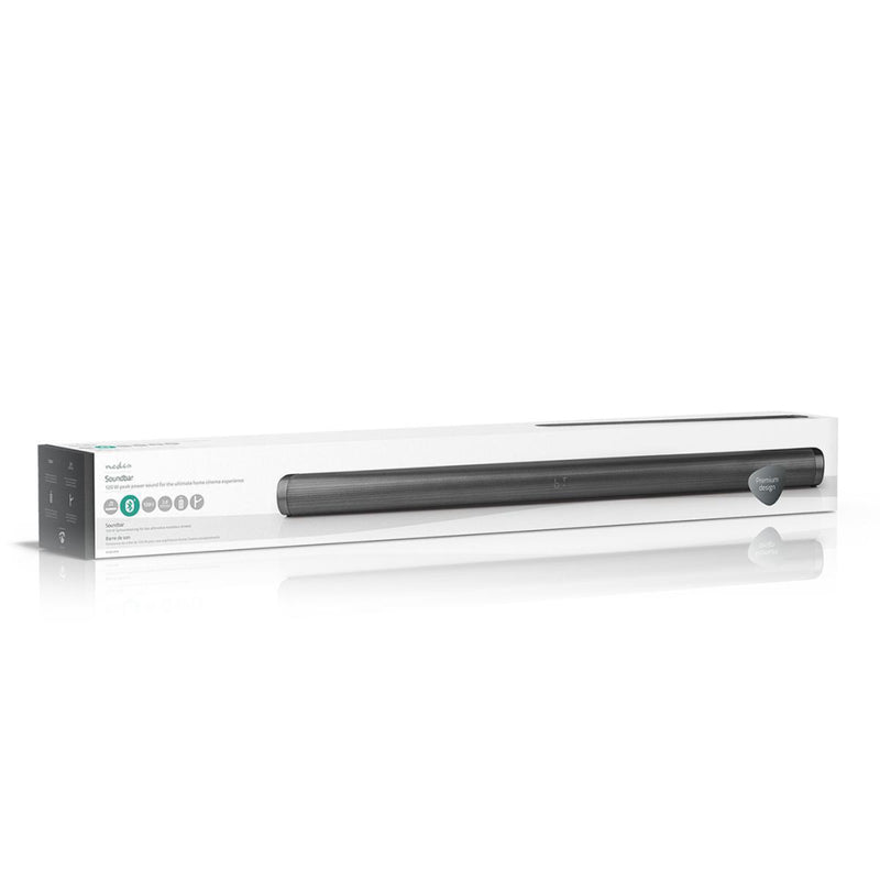 Nedis SPSB410BK Soundbar 120 W 2.0 Bluetooth® Afstandsbediening Muurbeugel