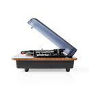 Nedis TURN200BN Draaitafel 18 W Bluetooth ® Automatisch Uitschakelen Stofhoes Bruin