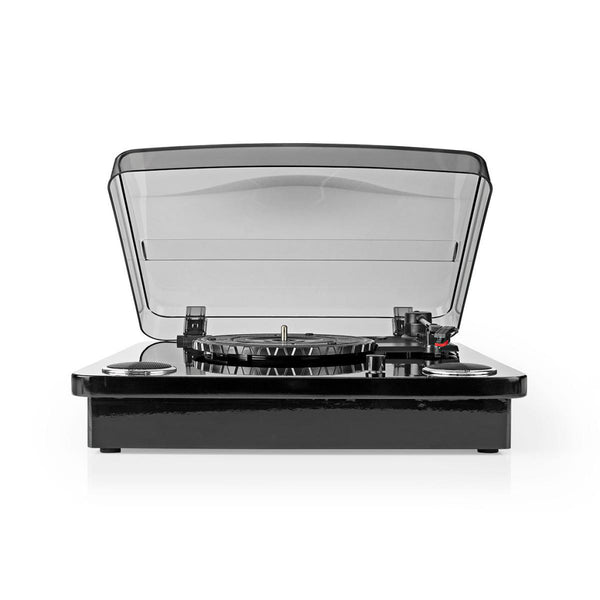 Nedis TURN300BK Draaitafel 18 W Bluetooth ® Usb- Conversie Stofhoes Zwart