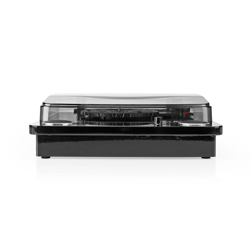 Nedis TURN300BK Draaitafel 18 W Bluetooth ® Usb- Conversie Stofhoes Zwart