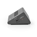 Nedis UHUBUP3510BK Usb-hub 5-poorts Usb 3.0 Met Externe Voeding Qc3.0 Oplaadpoort 5 Gbps Aluminium