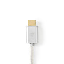 Nedis CCTB64655AL20 Usb-c&trade;-kabel Usb-c&trade; Male - Hdmi&trade; Male 2,0 M Aluminium