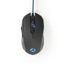 Nedis GCK31100BK Gaming Combo Kit 3-in-1 Headset, Mouse And Mouse Pad