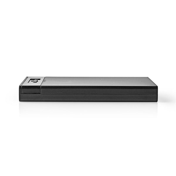 Nedis HDDE25301BK Hardeschijf Behuizing 2.5" Sata Iii-verbinding Usb 3.1 6 Gbps