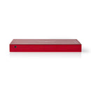 Nedis HDDE25310RD Hardeschijf Behuizing 2.5&quot; Usb 3.1 6 Gbps Aluminium Rood