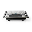 Nedis KAGR110SR Compacte Contactgrill 750 W Aluminium