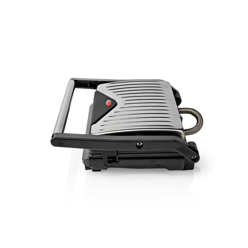 Nedis KAGR110SR Compacte Contactgrill 750 W Aluminium