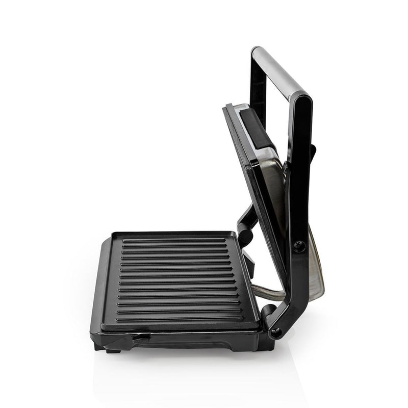 Nedis KAGR110SR Compacte Contactgrill 750 W Aluminium