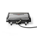 Nedis KAGR110SR Compacte Contactgrill 750 W Aluminium