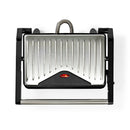 Nedis KAGR110SR Compacte Contactgrill 750 W Aluminium