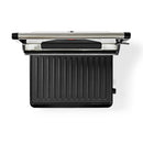 Nedis KAGR110SR Compacte Contactgrill 750 W Aluminium