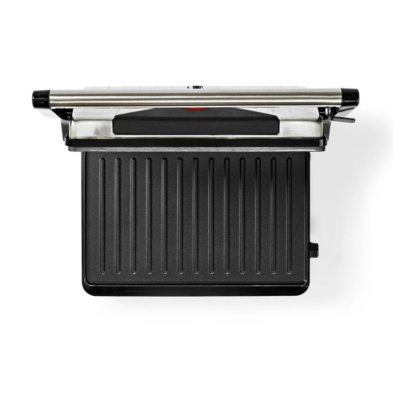 Nedis KAGR110SR Compacte Contactgrill 750 W Aluminium