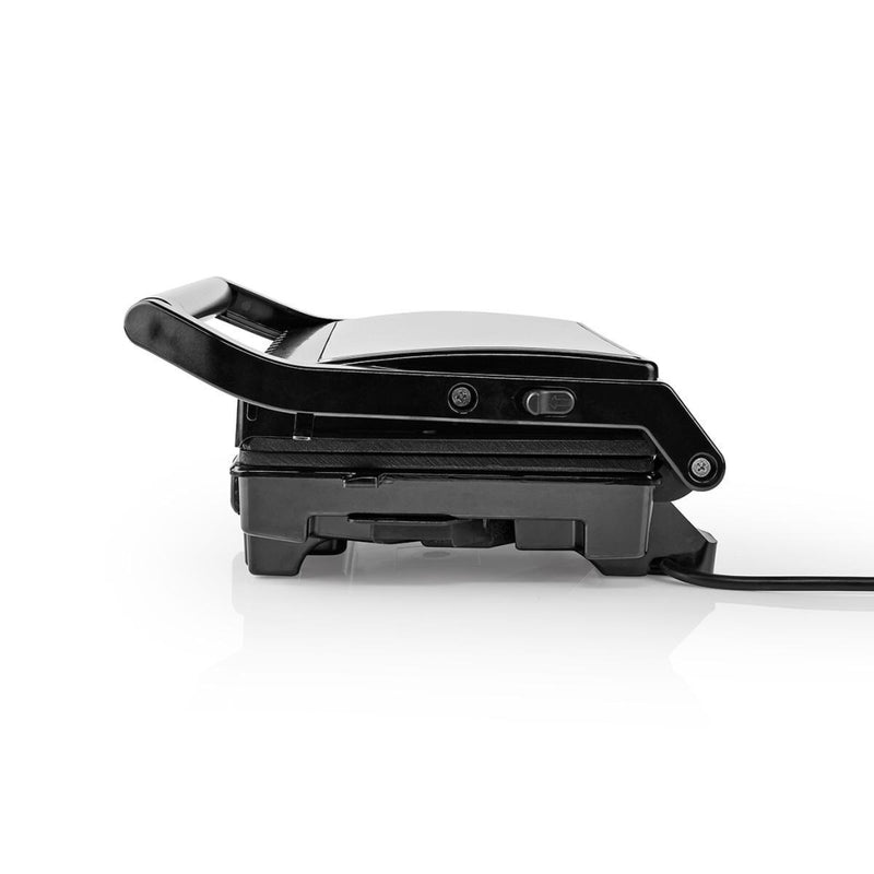 Nedis KAGR120SR Compacte Contactgrill 1600 W Aluminium