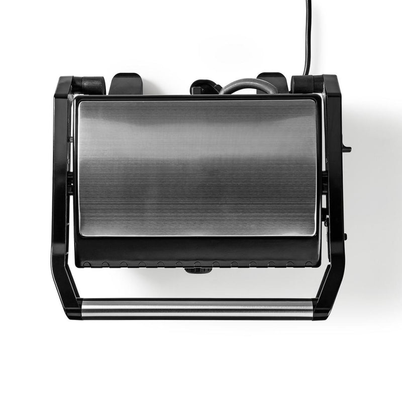 Nedis KAGR120SR Compacte Contactgrill 1600 W Aluminium