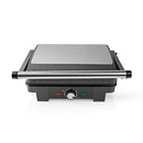 Nedis KAGR130SR Compacte Contactgrill 2200 W Aluminium