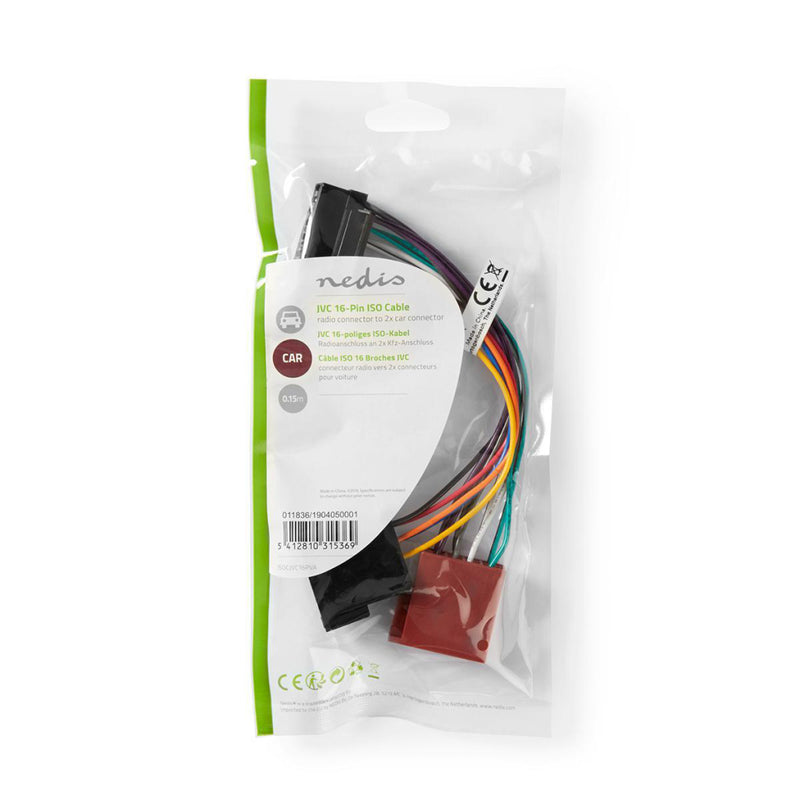 Nedis ISOCJVC16PVA Iso-adapterkabel Jvc 0,15 M