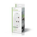 Nedis SAMP40120WT Catv-versterker Max. 18 Db Versterking 40 - 862 Mhz 2 Uitgangen Iec