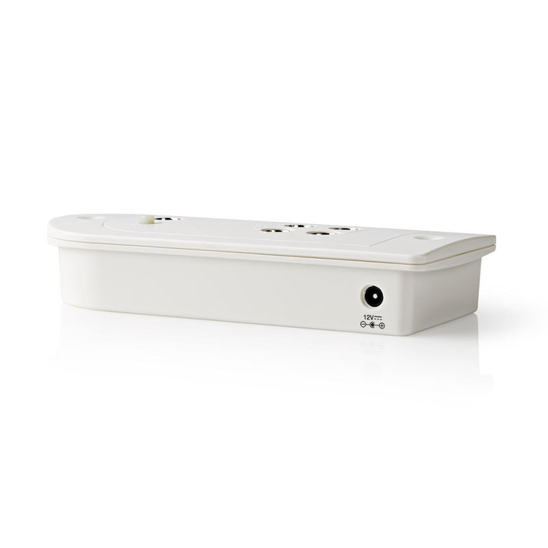 Nedis SAMP40140WT Catv-versterker Max. 20 Db Versterking 40 - 862 Mhz 4 Uitgangen Iec