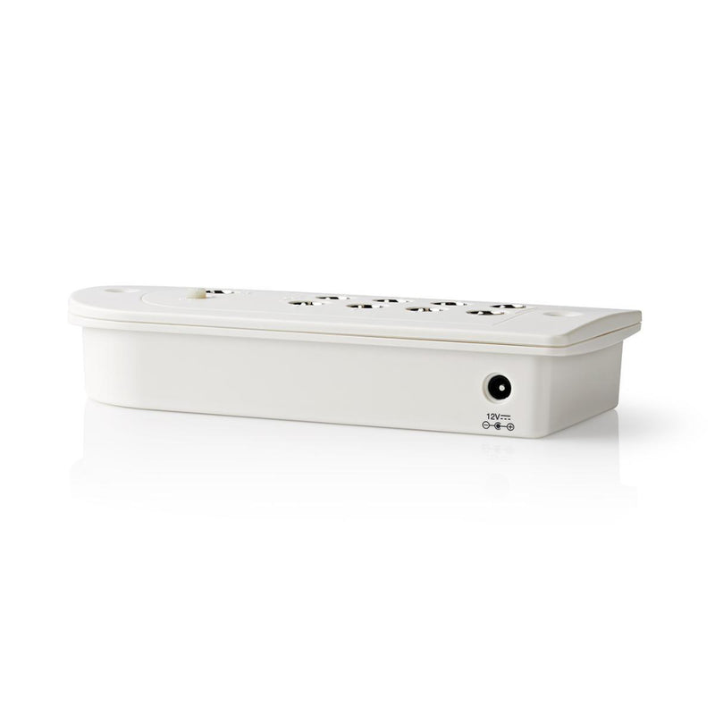 Nedis SAMP40180WT Catv-versterker Max. 15 Db Versterking 40 - 862 Mhz 8 Uitgangen Iec