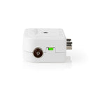 Nedis SAMP40020WT Catv-versterker Max. 15 Db Versterking 50 - 790 Mhz 2 Uitgangen Iec