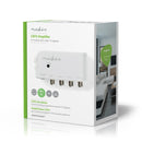 Nedis SAMP40040WT Catv-versterker Max. 10 Db Versterking 50 - 790 Mhz 4 Uitgangen Iec