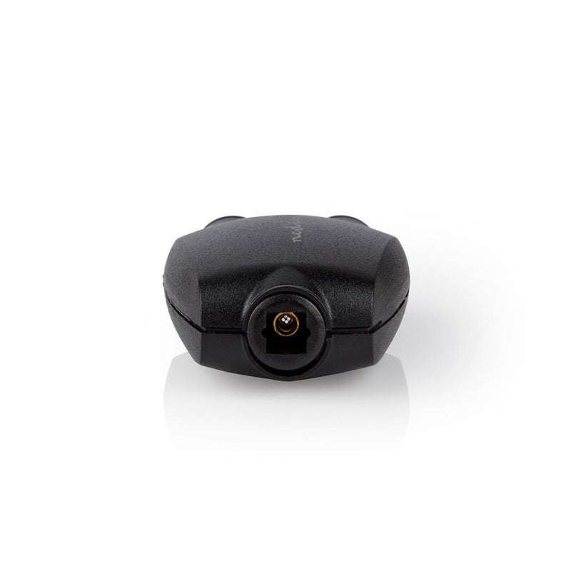 Nedis CAGP25940BK Toslink-adapter Toslink Female - 2x Toslink Female Zwart