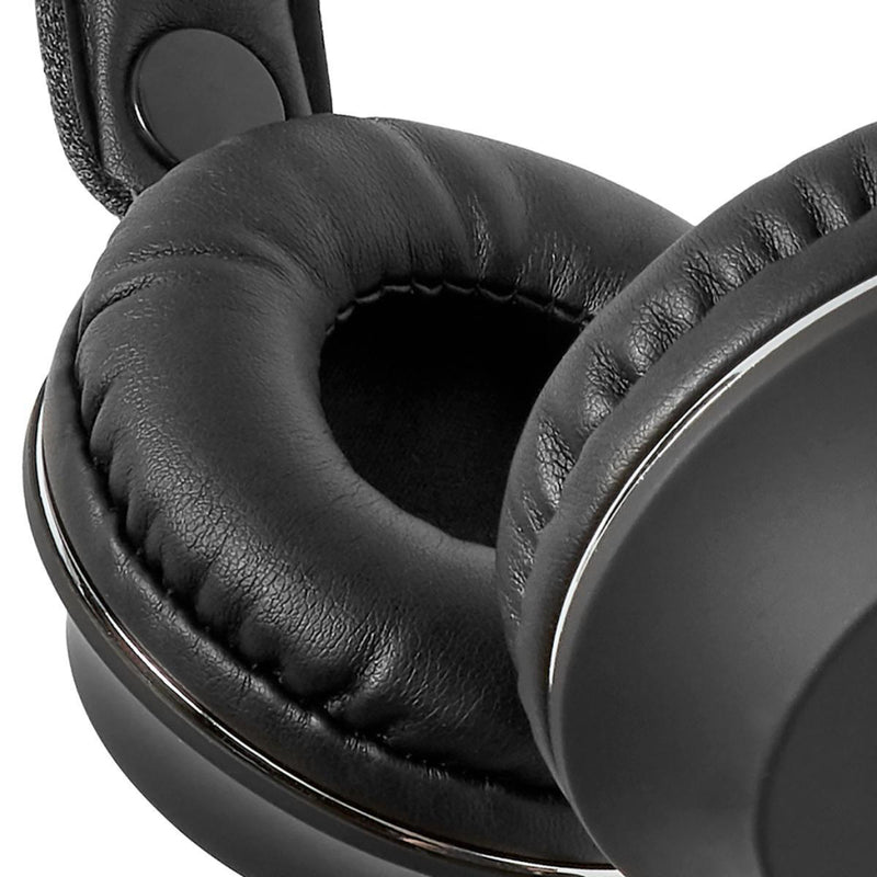 Nedis FSHP100AT Bedrade Koptelefoon Met Geweven Stof Bekleed On-ear Audiokabel 1,2 M Antraciet / Zw