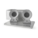 Nedis FSBS120GY Bluetooth&reg;-speakerset Met Geweven Stof Bekleed 2x 15 W Tot 4 Uur Speeltijd True