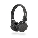 Nedis FSHP250AT Bluetooth®-koptelefoon Met Geweven Stof Bekleed On-ear |18 Uur Afspeeltijd Antracie
