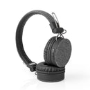 Nedis FSHP250AT Bluetooth®-koptelefoon Met Geweven Stof Bekleed On-ear |18 Uur Afspeeltijd Antracie