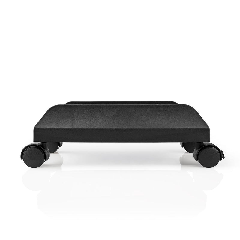 Nedis CSTD101BK Desktop-pc Standaard Verstelbare Breedte 4 Zwenkwieltjes Met Rem