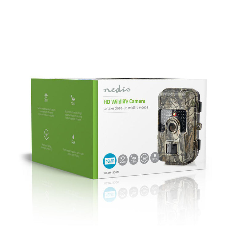 Nedis WCAM130GN Hd Wildcamera 16 Mp 3 Mp Cmos