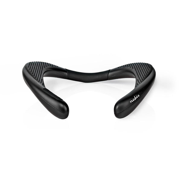 Nedis SPBT5000BK Bluetooth Nekspeaker 2x 4,5 W Bluetooth&reg; 5.0 Tot 10 Uur Speeltijd Zwart