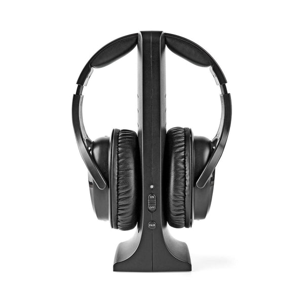 Nedis HPRF320BK Wireless Headphones Radio Frequency (rf) Over-ear Charging Base Zwart