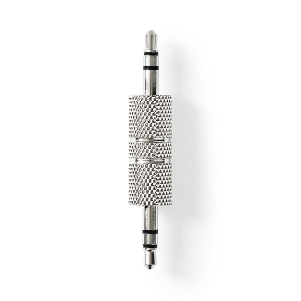 Nedis CAGP22955ME Stereo-audioadapter 3,5 Mm Male - 3,5 Mm Male 10 St Metaal