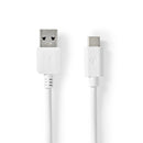 Nedis CCGW61650WT10 Usb 3.1 Cable (gen2) Usb-c&trade; Male - A Male 1.0 M White