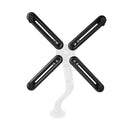 Nedis MMNVSA100BK Niet-vesa Monitoradapterkit Bevestigen Van Pc-monitoren & Schermen 13 - 27? Draag