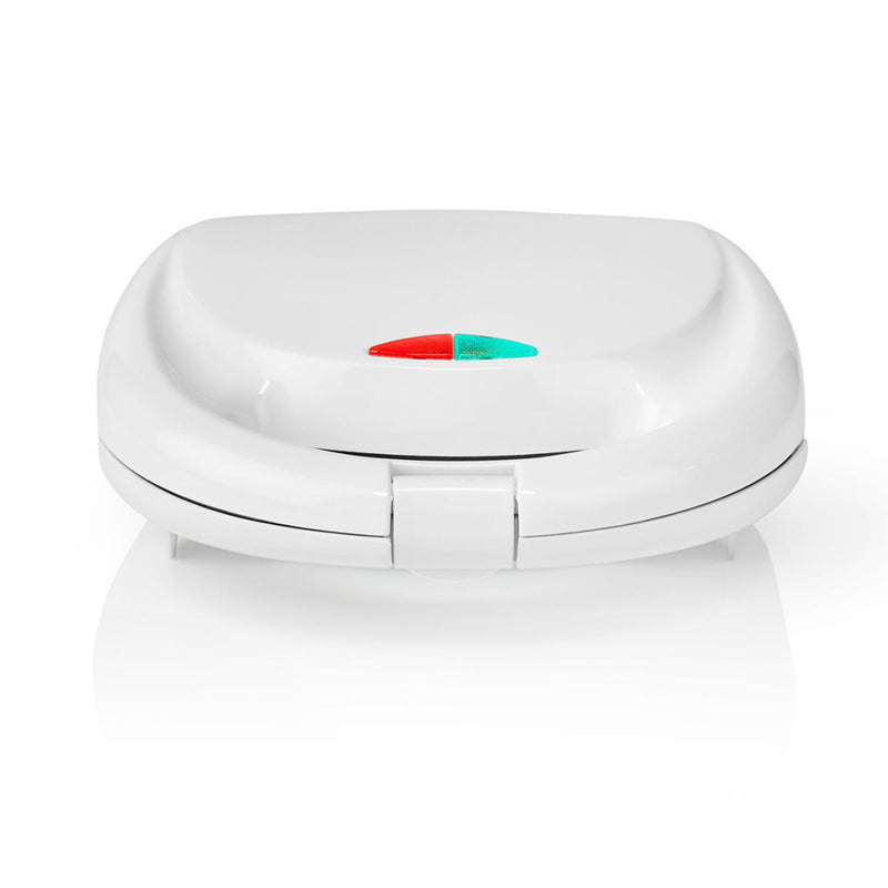 Nedis KASM100WT Tosti-apparaat 800 W Wit