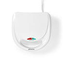 Nedis KASM100WT Tosti-apparaat 800 W Wit