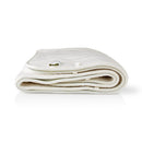 Nedis PEBL120CWT1 Elektrische Deken Onderdeken 150 X 80 Cm 3 Heat Settings Indicator Light Overheat