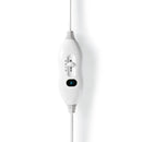 Nedis PEBL120CWT1 Elektrische Deken Onderdeken 150 X 80 Cm 3 Heat Settings Indicator Light Overheat