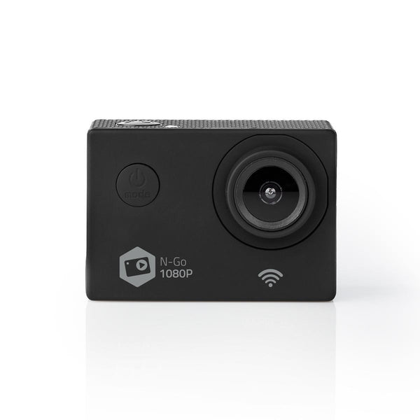 Nedis ACAM21BK Action Cam Full Hd 1080p Wi-fi Waterdichte Behuizing